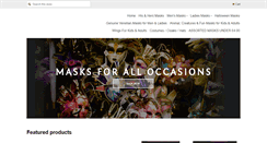 Desktop Screenshot of maskparty.co.uk
